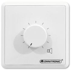 Omnitronic PA ovládač hlasitosti 120 W mono, biely