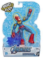 Avengers figurka Bend and Flex Captain Marvel