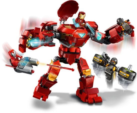 LEGO Super Heroes 76164 Iron Man Hulkbuster proti agentovi A.I.M.