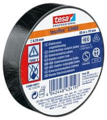 Tesa Izolačná páska "Professional 53988", čierna, 19 mm x 20 m