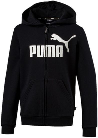 Puma chlapčenská mikina ESS Logo Hooded Jacket FL B