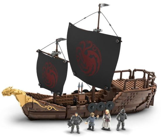 MEGA BLOKS Hra o tróny: Targaryenská loď