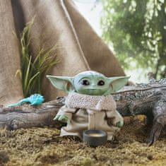 Star Wars Baby Yoda plyšová hovoriaca figúrka