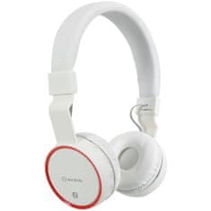 AV:link PBH-10 bezdrôtová Bluetooth SD slúchadlá, biela