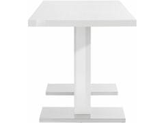 Danish Style Jedálenský stôl Sprin, 110 cm, biela