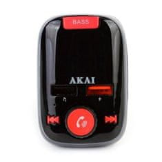 Akai Transmiter , FMT-74BT, Bluetooth, MP3, WMA, podpora USB nabíjačky