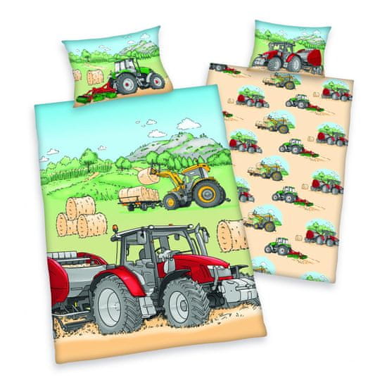 Herding Detské obliečky traktor