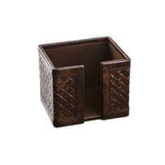 Balmuir Kožená krabička na poznámkový bloček RICHMOND, dark brown