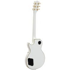 Dimavery LP-520, elektrická gitara, biela