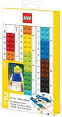 LEGO Pravítko s minifigúrkou, 30 cm