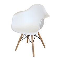 IDEA nábytok Jedálenská stolička DUO biela