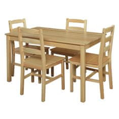 IDEA nábytok Jedálenský stôl 7848 nelakovaný