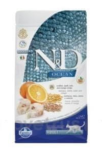 N&D OCEAN CAT LG Adult Codfish & Orange 1,5 kg