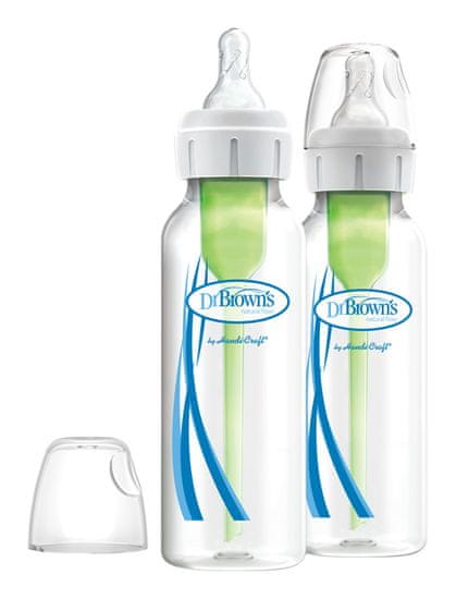 Dr.Brown´s Fľaša antikolik Options + úzka 2 x 250 ml plast