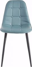 Danish Style Jedálenská stolička Titte (Súprava 4 ks), modrá