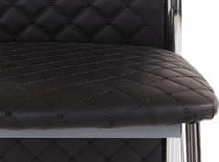 Danish Style Jedálenská stolička Willi (Súprava 2 ks), čierna