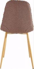 Danish Style Jedálenská stolička Cant (Súprava 2 ks), hnedá