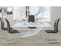 Danish Style Jedálenský stôl Carle, 160 cm, biela
