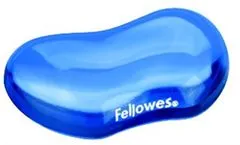 Fellowes Ergonomická gélová podložka zápästia "Crystal Gél", mini, modrá