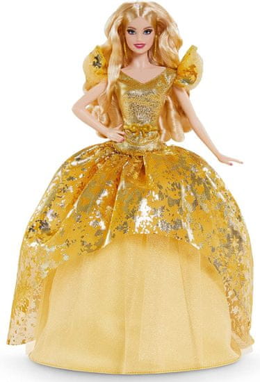 Mattel Barbie Vianočná bábika Blondínka