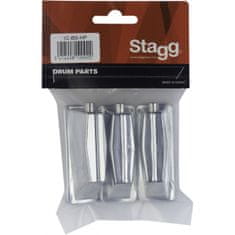 Stagg 1C-BS-HP, mušle pre basový bubon, 3ks