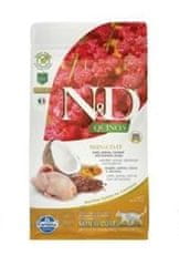 N&D Quinoa CAT Skin & Coat Quail & Coconut 1,5 kg