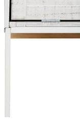 Danish Style TV stolík Fray, 175 cm, biela