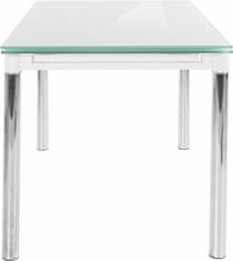 Danish Style Jedálenský stôl Pipa, 200 cm, biela