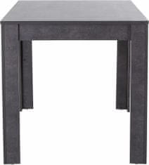 Danish Style Jedálenský stôl Lora I., 120 cm, pohľadový betón