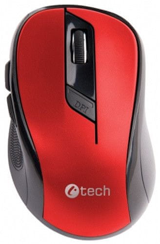 C-Tech WLM-02, čierna/červená (WLM-02R)