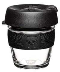 Keep Cup Brew Black XS 177 ml sklenený, čierna
