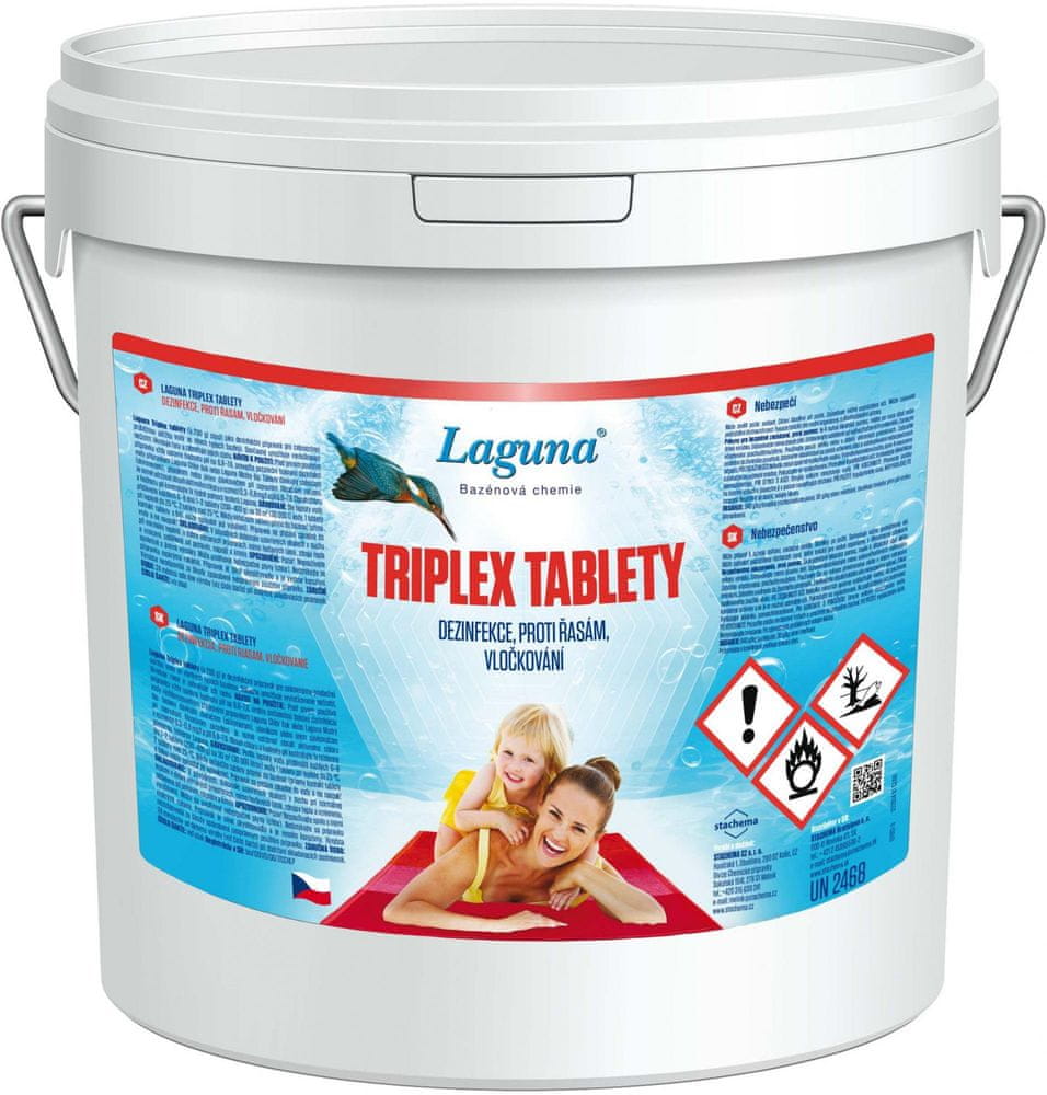 LAGUNA Tablety Triplex dezinfekcia vody 3v1 - 2,4 kg
