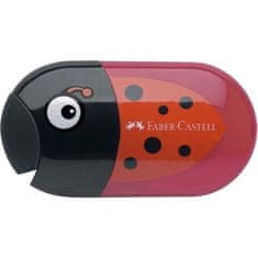 Faber-Castell Orezávatko a guma, lienka, dve diery, so zásobníkom
