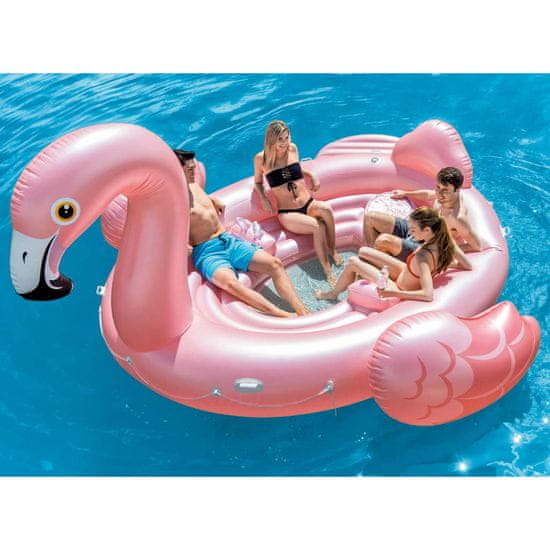 Intex Nafukovačka do bazéna Flamingo Party Island 57267EU