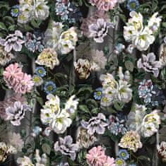 Designers Guild Tapeta DELFT FLOWER GRANDE - GRAPHITE, kolekcia TULIPA STELLA