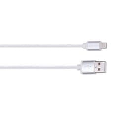 Solight Lightning kábel, USB 2.0 A konektor - Lightning konektor, blister, 1m