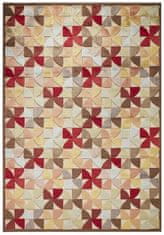 AKCIA: 160x230 cm Kusový koberec Creative 103966 Brown/Multicolor z kolekcie Elle 160x230