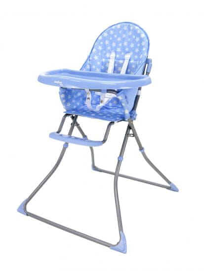 Asalvo Jedálenská stolička STARS QUICK blue