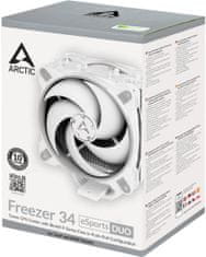 Arctic Freezer 34 eSports DUO, šedá/biela