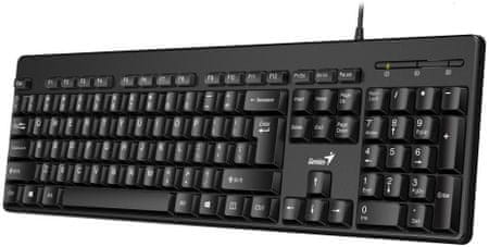 Genius KB-116, CZ/SK (31300008403) klávesnica drôtová USB layout CZ/SK