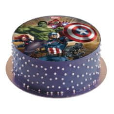 Dekora Jedlý obrázok na tortu 16 cm Avengers
