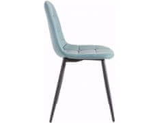 Danish Style Jedálenská stolička Toel (Súprava 2 ks), modrá