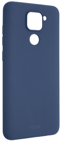 FIXED Zadný pogumovaný kryt Story pre Xiaomi Redmi Note 9 FIXST-517-BL, modrý