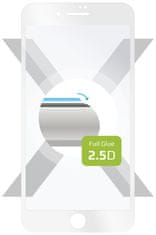 FIXED Ochranné tvrdené sklo Full-Cover pre Apple iPhone 7 Plus/8 Plus, lepenie cez celý displej, biele FIXGFA-101-WH - rozbalené