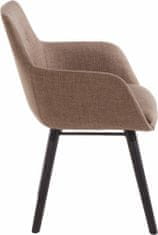Danish Style Jedálenská stolička Buck (Súprava 2 ks), cappuccino