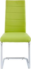 Danish Style Jedálenská stolička Aber (Súprava 4 ks), zelená