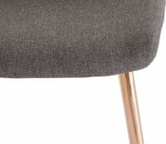 Danish Style Jedálenská stolička Stor (Súprava 2 ks), antracitová