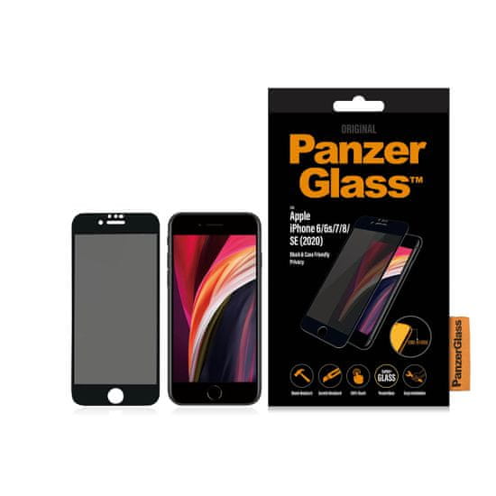 PanzerGlass Privacy Apple iPhone 6/6s/7/8/SE (2020/2022), P2679, čierna