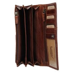 Lagen Dámska kožená peňaženka PWL-388/M BRN