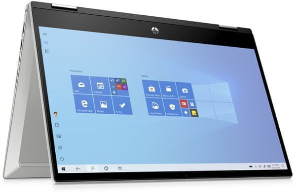 Multimediálny hybridný konvertibilný notebook 2v1 HP Pavilion X360 14 palcov IPS Full HD dotykový displej výkonný prenosný ľahký